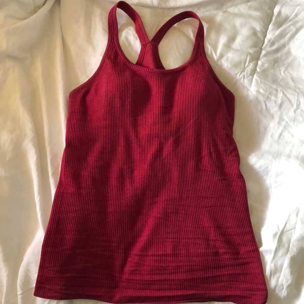 Lululemon razor back workout tank top